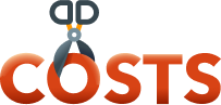 Cost reduction and chain breaking icon